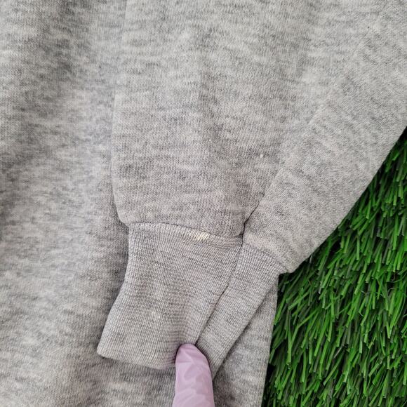 Vintage Virginia Raglan Sweatshirt Womens Medium 19x22 Gray - Picture 7 of 10
